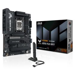 Asus TUF GAMING X870E-PLUS WIFI7, AMD X870, AM5, ATX, 4 DDR5, HDMI, 2 USB4, Wi-Fi 7, 2.5G LAN, PD 30W, 4x M.2 Asus TUF GAMING X870E-PLUS WIFI7, AMD X870, AM5, ATX, 4 DDR5, HDMI, 2 USB4, Wi-Fi 7, 2.5G LAN, PD 30W, 4x M.2